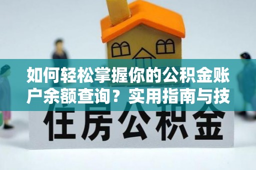 博尔塔拉蒙古如何轻松掌握你的公积金账户余额查询？实用指南与技巧