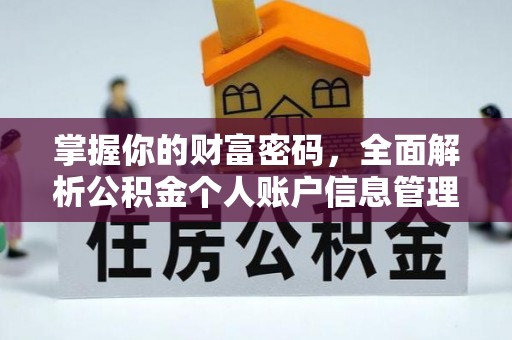 博尔塔拉蒙古掌握你的财富密码，全面解析公积金个人账户信息管理