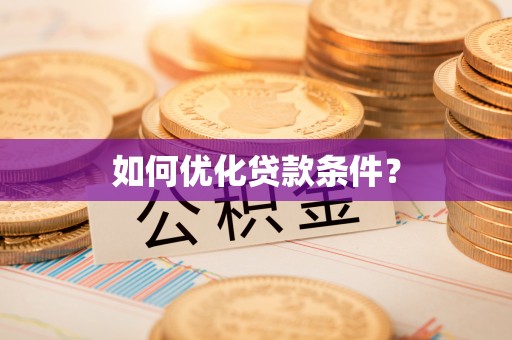 博尔塔拉蒙古如何优化贷款条件？