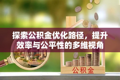 博尔塔拉蒙古探索公积金优化路径，提升效率与公平性的多维视角