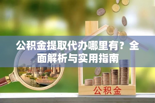 博尔塔拉蒙古公积金提取代办哪里有？全面解析与实用指南