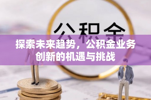博尔塔拉蒙古探索未来趋势，公积金业务创新的机遇与挑战