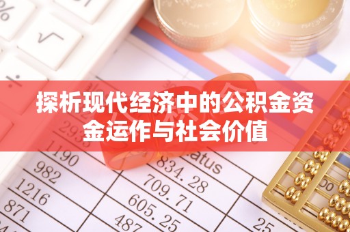 博尔塔拉蒙古探析现代经济中的公积金资金运作与社会价值