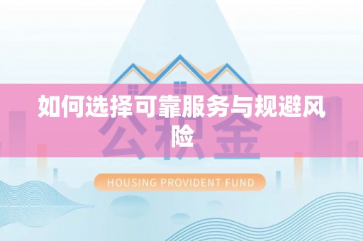 博尔塔拉蒙古如何选择可靠服务与规避风险