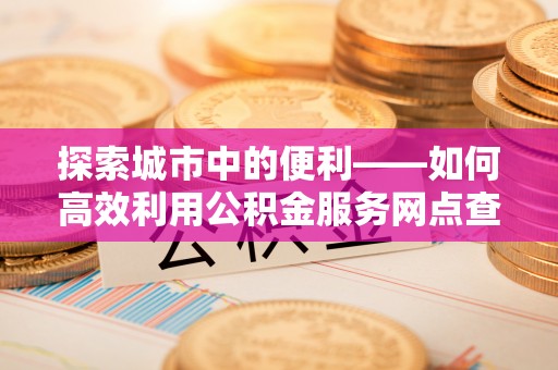 博尔塔拉蒙古探索城市中的便利——如何高效利用公积金服务网点查询功能