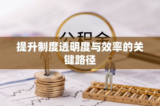 博尔塔拉蒙古提升制度透明度与效率的关键路径