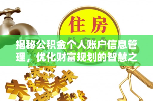 博尔塔拉蒙古揭秘公积金个人账户信息管理，优化财富规划的智慧之选